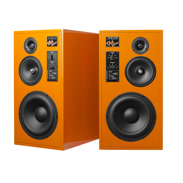 Полочная акустика Arslab Old School Superb 90 High Gloss Orange акустика центрального канала piega classic center large macassar high gloss
