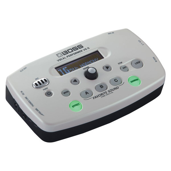 Вокальный процессор BOSS VE-5-WH вокальный процессор roland vp 03