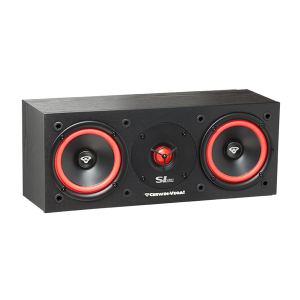 Центральный громкоговоритель Cerwin-Vega SL-25C Black акустика центрального канала paradigm studio cc 490 v 5 piano black