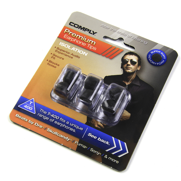 Амбушюры для наушников Comply T-400 L Black (3 пары) амбушюры для наушников comply tx 400 m black 3 пары