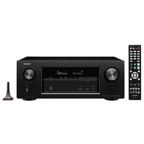 AV ресивер Denon AV ресивер DenonAV ресивер<br>AV-ресивер 7.2 с поддержкой видео 4K, функциями сетевого плеера, декодером Dolby Atmos и автокалибровкой Audyssey Silver, мощность 7 х 95 Вт (8 Ом), 8 входов и 2 выхода HDMI, Bluetooth, AirPlay, USB, габариты (ШхВхГ) 434x167x339 мм, вес 9,4 кг.<br>
