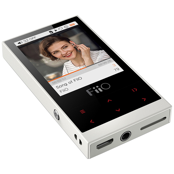 Портативный Hi-Fi плеер FiiO Портативный Hi-Fi плеер FiiOПортативный Hi-Fi плеер<br>Миниатюрный плеер с цветным дисплеем 2”, ЦАП CS42L51, поддержка PCM до 24 бит/96 кГц, память 8 Гб + microSD, время работы до 24 ч, наушники, габариты 74 x 40 x 9 мм, вес 40 г.<br>
