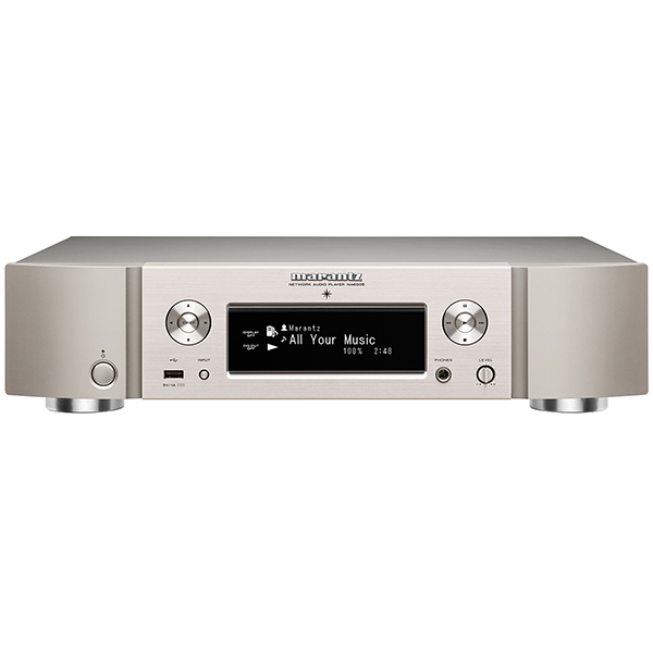 Сетевой проигрыватель Marantz Сетевой проигрыватель MarantzСетевой проигрыватель<br>Сетевой аудиоплеер, Wi-Fi, AirPlay, Bluetooth, ЦАП Cirrus-Logic CS4398 входы: RCA, USB (для iPod/iPhone), оптический, выходы: RCA, оптический, наушники, ИК-датчик, габариты 440 x 104 x 329 мм, вес 6 кг.<br>