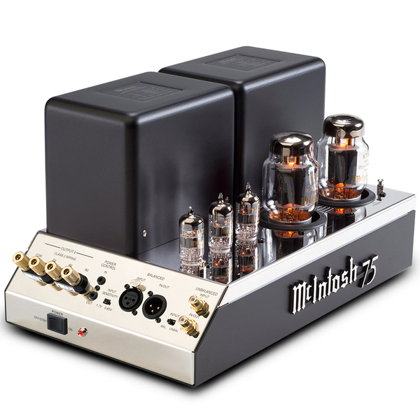 Моноусилитель мощности McIntosh Моноусилитель мощности McIntoshМоноусилитель мощности<br>Ламповый усилитель мощности, моно, лампы: 12AX7A, 2 х 12AT7, 2 х KT88, мощность 75 Вт, диапазон частот 10 Гц - 100 кГц, входы: XLR, RCA, габариты 216 х 216 х 450 мм, вес 17,2 кг.<br>