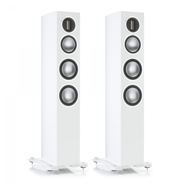 Напольная акустика Monitor Audio Gold 200 Piano White акустика центрального канала heco music style center 2 piano white ash decor white