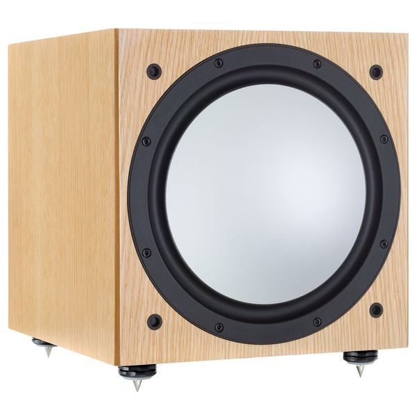 Активный сабвуфер Monitor Audio Активный сабвуфер Monitor AudioАктивный сабвуфер<br>Мощный активный сабвуфер с DSP-процессором, мощность 500 Вт, класс D, динамик 12”, закрытый корпус, частотный диапазон 12 - 120 Гц, автокалибровка, USB-вход для апгрейда, габариты 340 x 370 x 410 мм, масса 20,1 кг.<br>