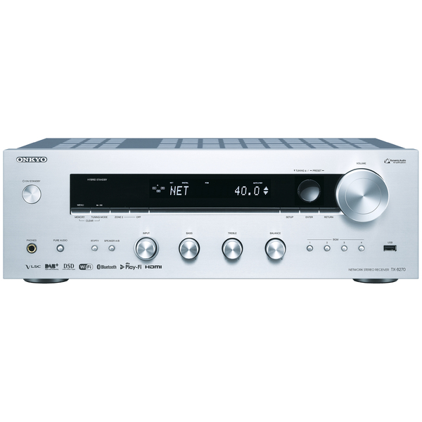все цены на Стереоресивер Onkyo TX-8270 Silver онлайн
