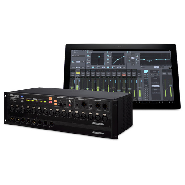 Цифровой микшерный пульт PreSonus Цифровой микшерный пульт PreSonusЦифровой микшерный пульт<br>Цифровой рэковый микшер 16 универсальных каналов<br>