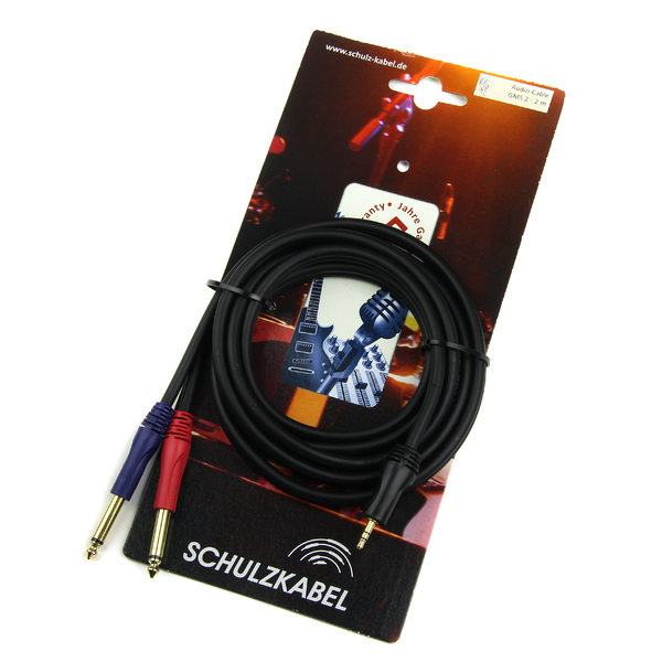 Кабель Jack-Jack Schulz Кабель miniJack-2Jack GMS 3 m кабель jack jack schulz кабель minijack jack stmx 6 m
