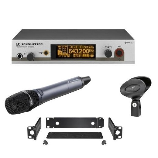 Радиосистема Sennheiser Радиосистема SennheiserРадиосистема<br>Графический дисплей с задней подсветкой, интуитивное меню, кнопка Mute на передатчике, которую можно запрограммировать в режимы Push-to-Talk, Push-to-Mute и другие, простая синхронизация с приёмником через ИК-интерфейс одним нажатием<br>