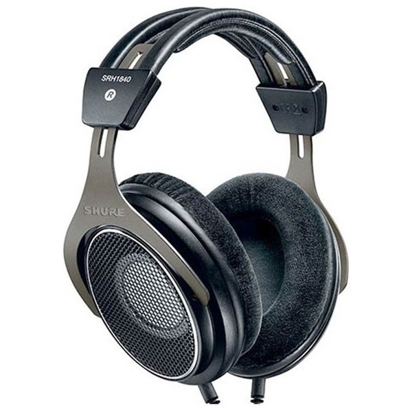 Охватывающие наушники Shure Охватывающие наушники ShureОхватывающие наушники<br>Профессиональные наушники открытого типа, 10 - 30000 Гц, 65 Ом, 96 дБ/мВт, 268 г., черные<br>