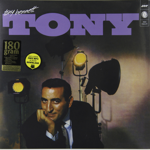 TONY BENNETT TONY BENNETT-TONY (180 GR) TONY BENNETT TONY BENNETT-TONY (180 GR)Виниловая пластинка<br><br>