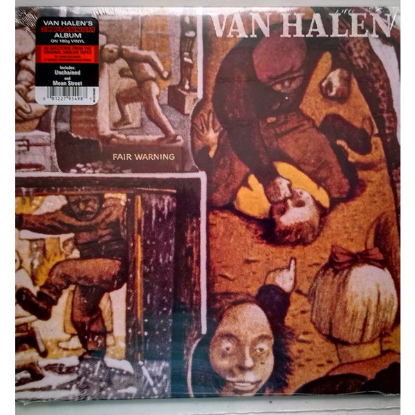 VAN HALEN VAN HALEN - FAIR WARNING van halen ii cd